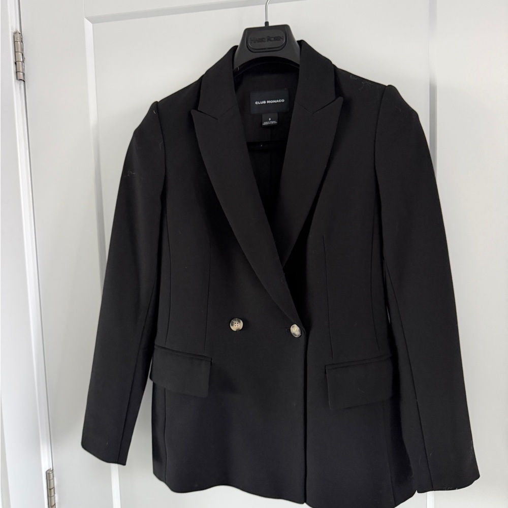 Club Monaco Black Women's Blazer